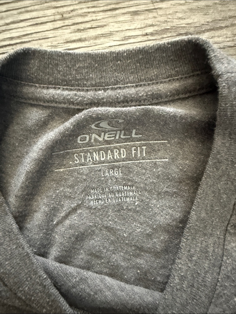 O'Neill Gray Short-Sleeve Pocket Graphic Tee - Picture 2 of 3